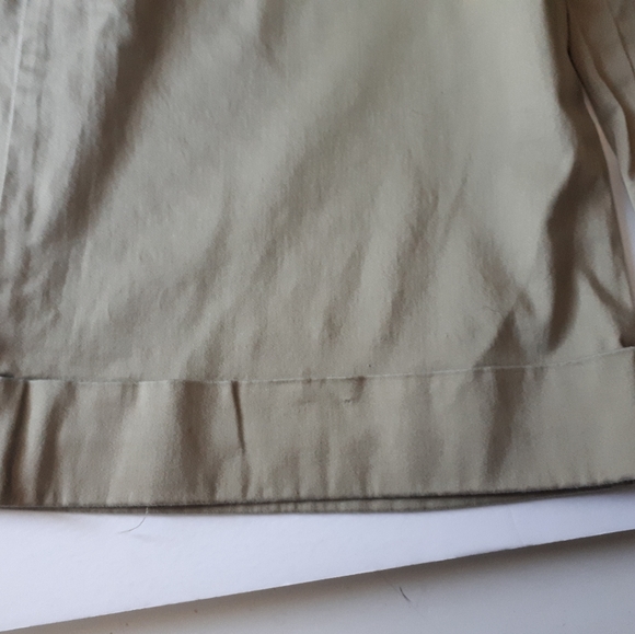 Larry Levine Ladies Stretch Capri Size 10 Green - Picture 4 of 6